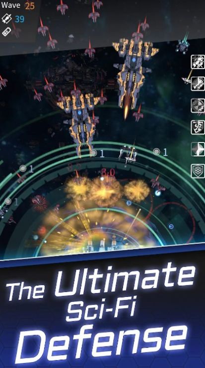 宇宙战争放置塔防游戏中文版 